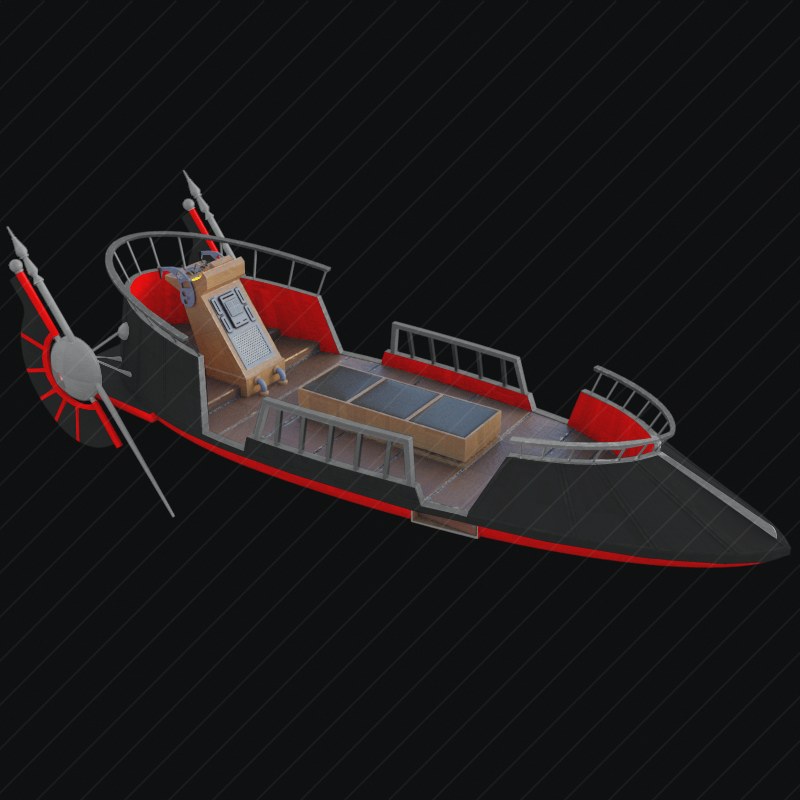 Bantha II Cargo Skiff preview