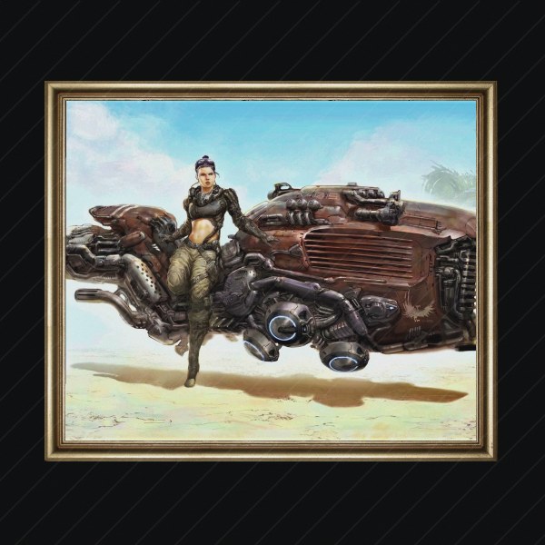 Speeder Chick preview
