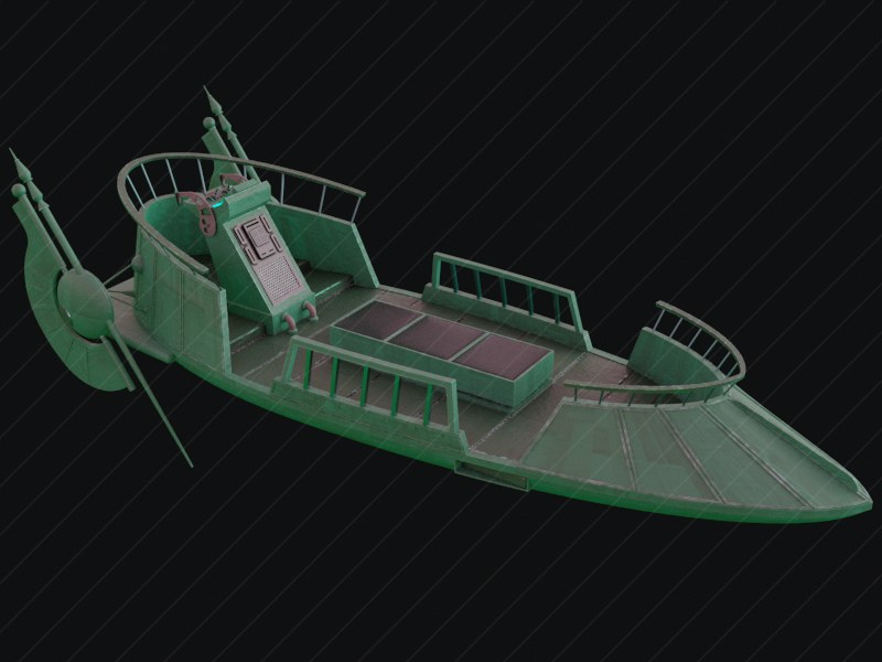 Bantha II Cargo Skiff preview