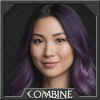 Hapan woman with purple hair