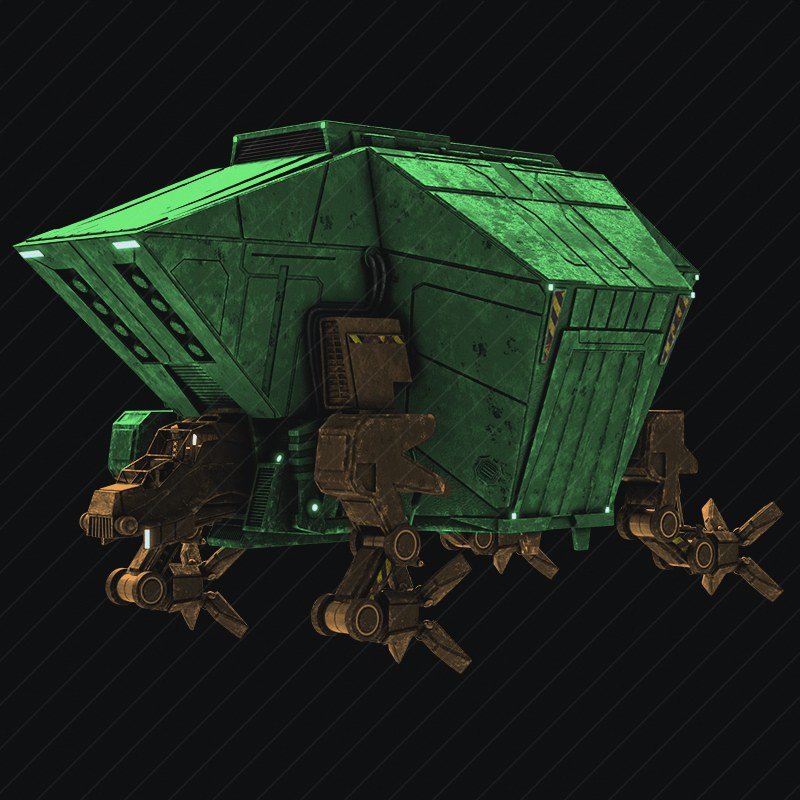 Goji-DF Turtle Tanker preview