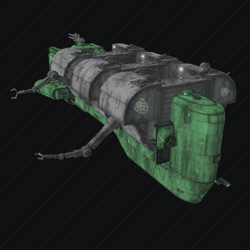 GS-100 Salvage Ship preview